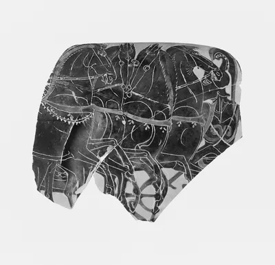 Attic Black-Figure Oinochoe Fragment