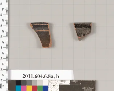Terracotta rim fragments of open shapes