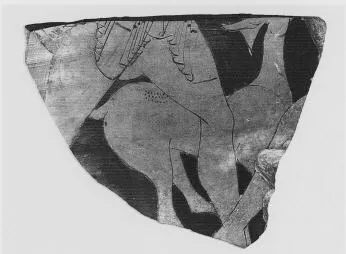 KRATER, CALYX, FRAGMENTS (ATHENIAN, RED-FIGURE)