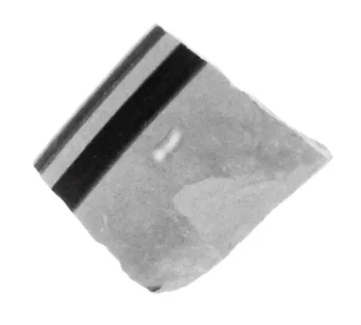 Attic Black-Figure Eye Cup Fragment