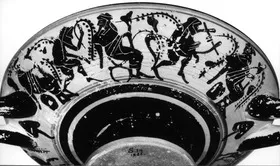 CUP (ATHENIAN, BLACK-FIGURE)