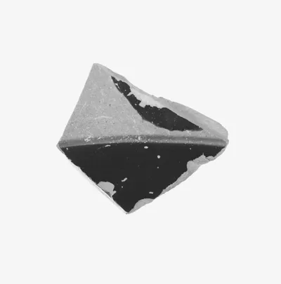 Attic Black-Figure Eye Cup Fragment