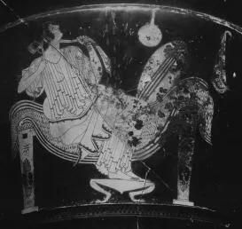KRATER, CALYX (ATHENIAN, RED-FIGURE)