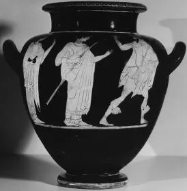 STAMNOS (ATHENIAN, RED-FIGURE)