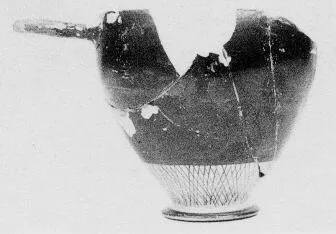 SKYPHOS (ATHENIAN, BLACK GLAZE)