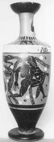 LEKYTHOS (ATHENIAN, BLACK-FIGURE)
