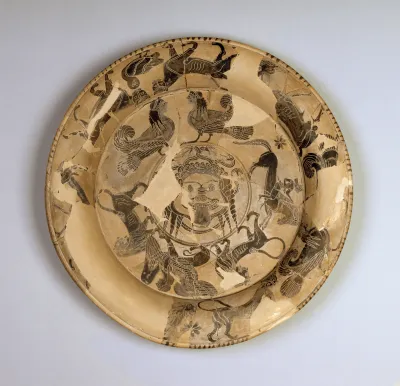 Plate with a Gorgoneion