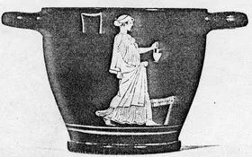 SKYPHOS (ATHENIAN, RED-FIGURE)