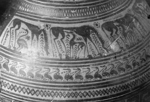 PITCHER (ATHENIAN GEOMETRIC, SILHOUETTE)