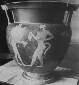 KRATER, COLUMN (ATHENIAN, RED-FIGURE)