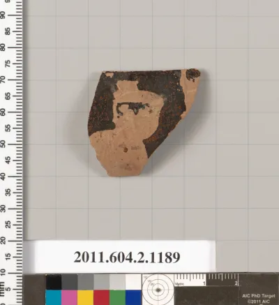 Terracotta fragment from an undetermined shape
