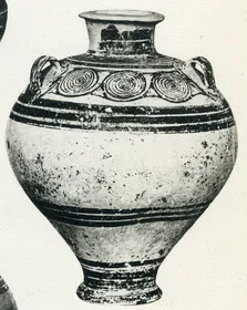 STIRRUP JAR (MYCENEAN)