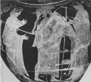 STAMNOS (ATHENIAN, RED-FIGURE)