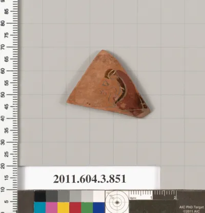 Terracotta fragment of a lekythos (oil flask)