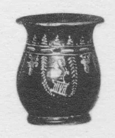 MUG (SOUTH ITALIAN, GNATHIAN, BLACK GLAZE)