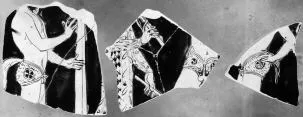 KRATER, BELL, FRAGMENTS (ATHENIAN, RED-FIGURE)