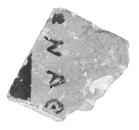 AMPHORA, PANATHENAIC PRIZE, FRAGMENT (ATHENIAN, BLACK-FIGURE)