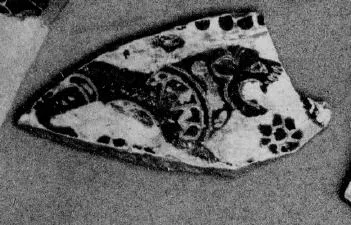PYXIS, FRAGMENT (EAST GREEK, NAUCRATITE, BLACK-FIGURE)