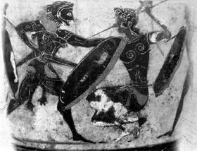 LEKYTHOS (ATHENIAN, BLACK-FIGURE)