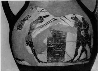 AMPHORA, BELLY, TYPE B (ATHENIAN, BLACK-FIGURE)