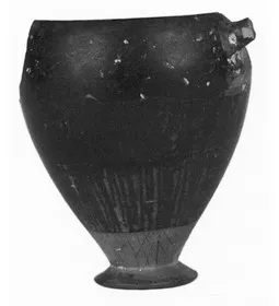 SKYPHOS (ATHENIAN, BLACK GLAZE)