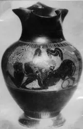 OINOCHOE (ATHENIAN, BLACK-FIGURE)