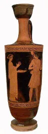 LEKYTHOS (ATHENIAN, RED-FIGURE)