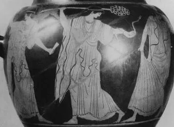 STAMNOS (ATHENIAN, RED-FIGURE)