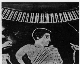 KRATER, COLUMN (ATHENIAN, RED-FIGURE)