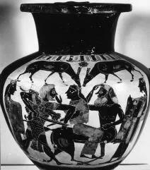 HYDRIA (ATHENIAN, BLACK-FIGURE)