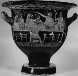 KRATER, BELL (ATHENIAN, RED-FIGURE)