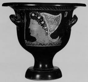 KRATER, BELL (SOUTH ITALIAN, APULIAN, RED-FIGURE)