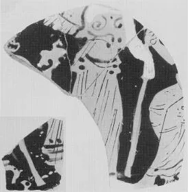 KRATER, BELL, FRAGMENT (ATHENIAN, RED-FIGURE)
