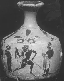 LEKYTHOS (ATHENIAN, BLACK-FIGURE)