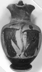 OINOCHOE (ATHENIAN, BLACK-FIGURE)