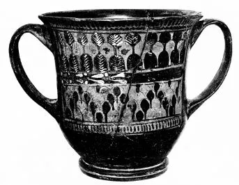 KANTHAROS (ATHENIAN, RED-FIGURE)