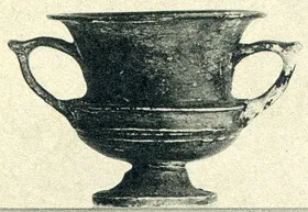 KANTHAROS (BOEOTIAN (?), BLACK GLAZE)