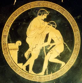 CUP B (ATHENIAN, RED-FIGURE)