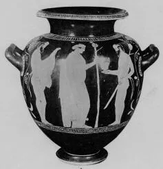 STAMNOS (ATHENIAN, RED-FIGURE)