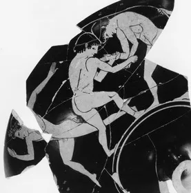 CUP, FRAGMENTS (ATHENIAN, RED-FIGURE)