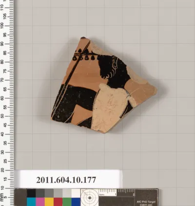 Terracotta fragment of a krater (deep bowl)