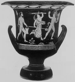 KRATER, CALYX (SOUTH ITALIAN, APULIAN, RED-FIGURE)