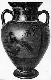 AMPHORA, NECK (ATHENIAN, BLACK-FIGURE)