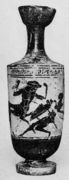 LEKYTHOS (ATHENIAN, BLACK-FIGURE)