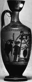 LEKYTHOS (ATHENIAN, BLACK-FIGURE)