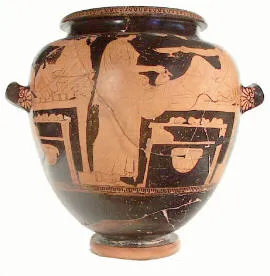 STAMNOS (ATHENIAN, RED-FIGURE)