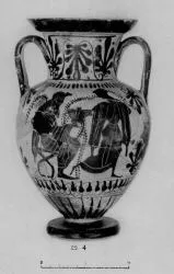 AMPHORA, NECK (ATHENIAN, BLACK-FIGURE)
