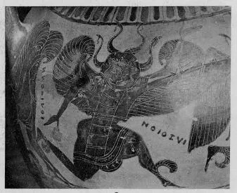 AMPHORA, NECK (ATHENIAN, BLACK-FIGURE)