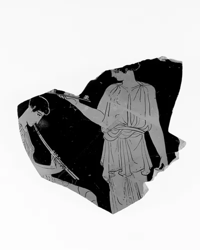 Attic Red-Figure Amphora Fragment