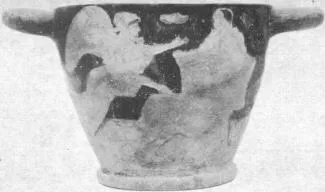 SKYPHOS (ATHENIAN, RED-FIGURE)